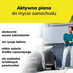 Aktywna piana na myjni bezdotykowej: myj auto jak ekspert!