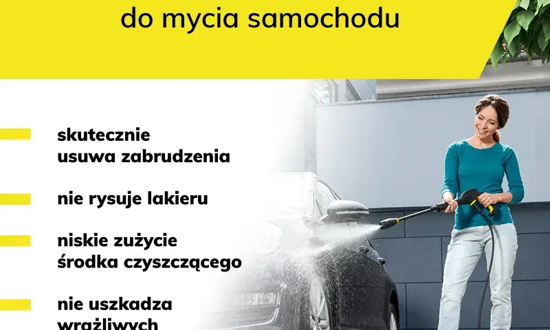 Aktywna piana na myjni bezdotykowej: myj auto jak ekspert!
