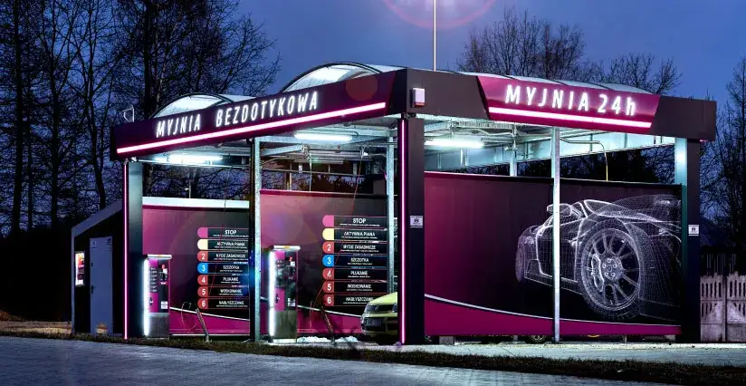Myjnia bezdotykowa samoobsługowa